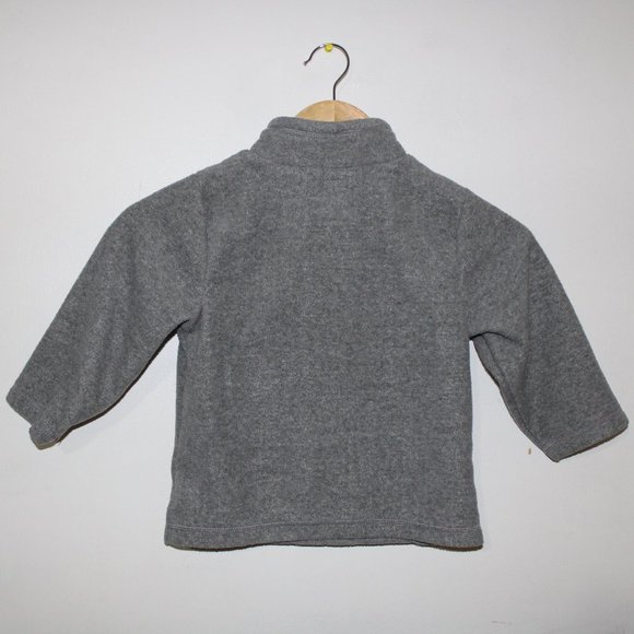 Children Place Grey Long Sleeve Fleece Sweater - Picture 5 of 6